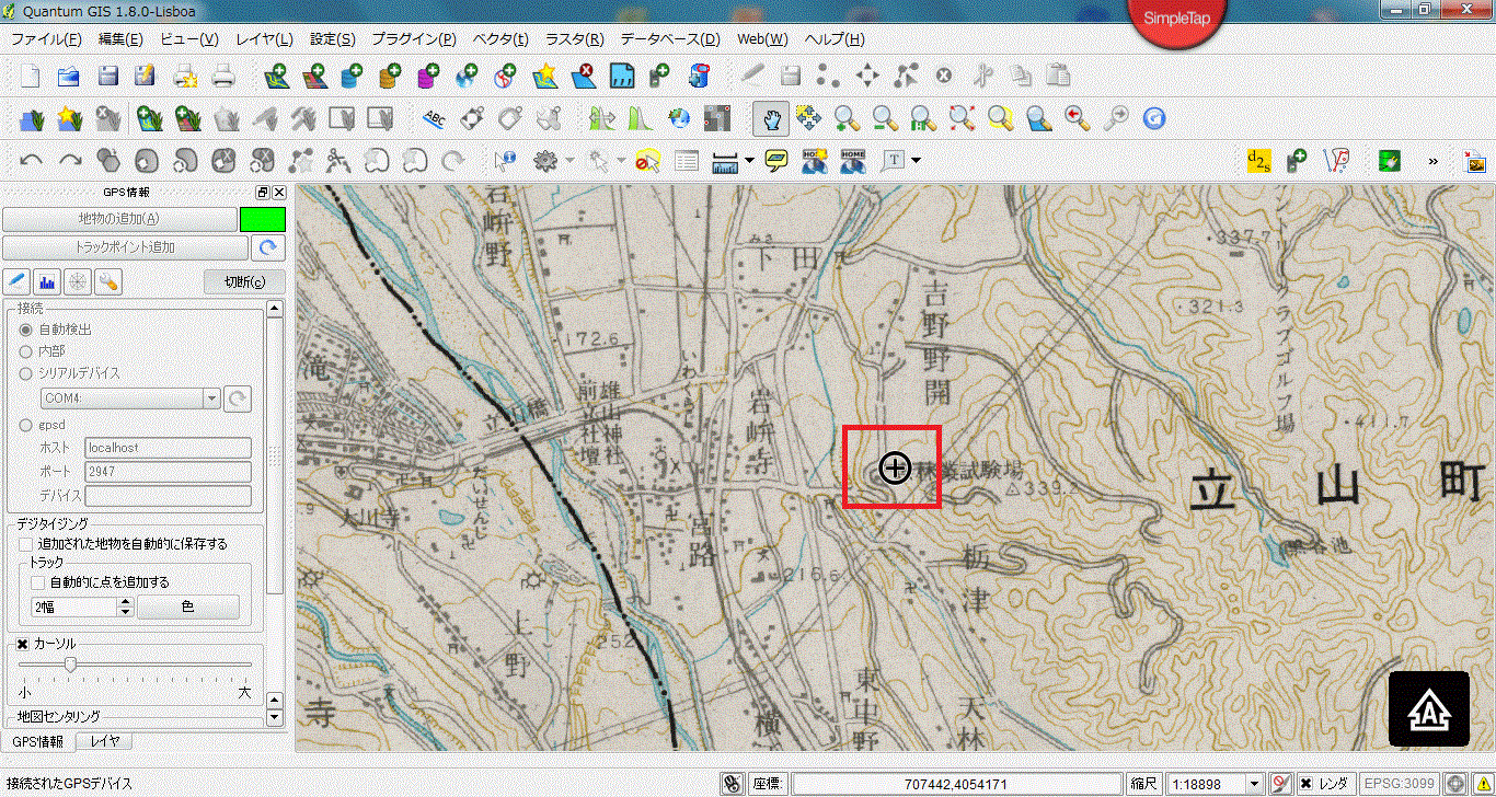 Qgisでリアルタイムgps Dr Kobaの 森林情報管理学 講座